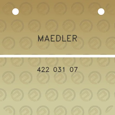 maedler-422-031-07