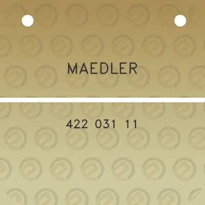 maedler-422-031-11