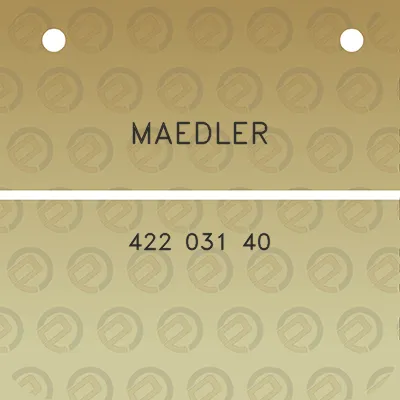 maedler-422-031-40