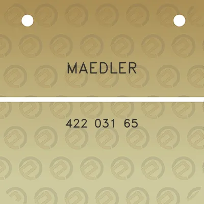 maedler-422-031-65