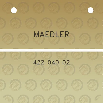 maedler-422-040-02