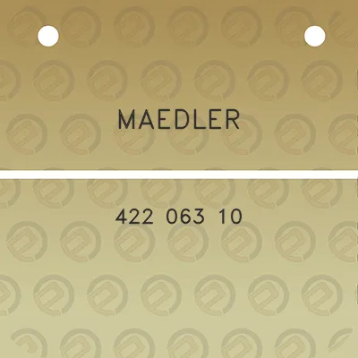 maedler-422-063-10