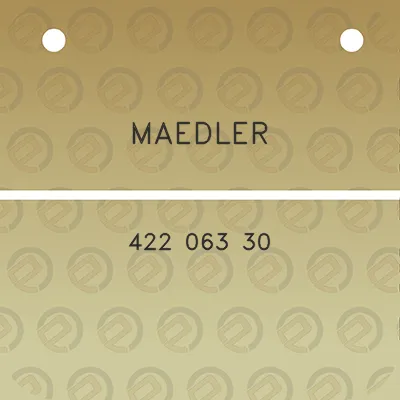 maedler-422-063-30