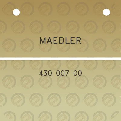 maedler-430-007-00