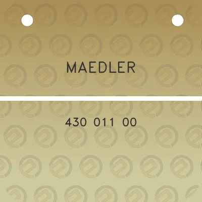 maedler-430-011-00