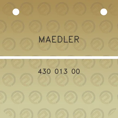 maedler-430-013-00