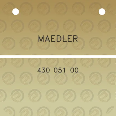 maedler-430-051-00