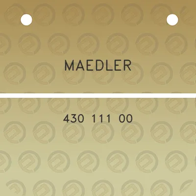 maedler-430-111-00