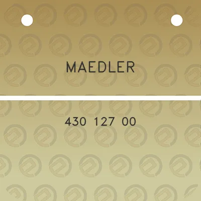 maedler-430-127-00