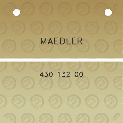 maedler-430-132-00