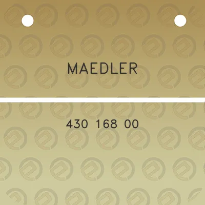 maedler-430-168-00