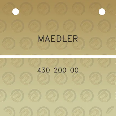 maedler-430-200-00