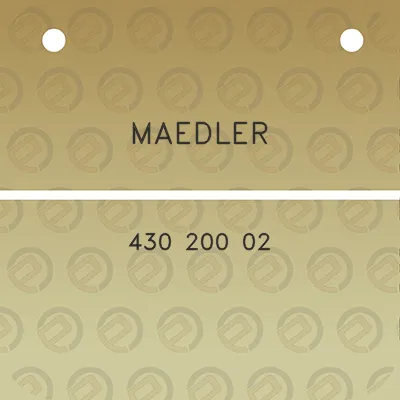 maedler-430-200-02