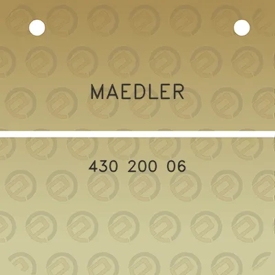 maedler-430-200-06