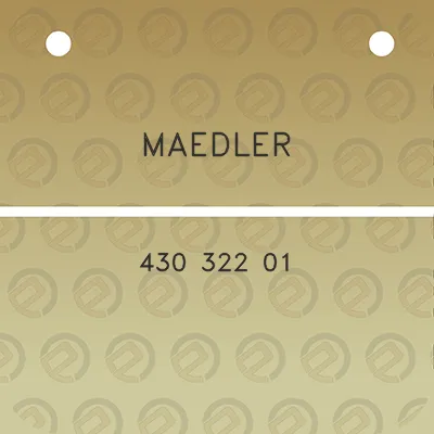 maedler-430-322-01