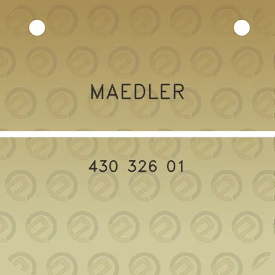 maedler-430-326-01