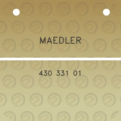 maedler-430-331-01