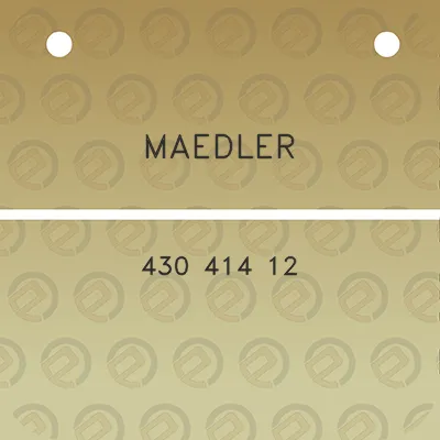 maedler-430-414-12