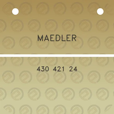 maedler-430-421-24