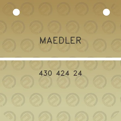 maedler-430-424-24