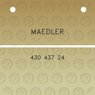 maedler-430-437-24