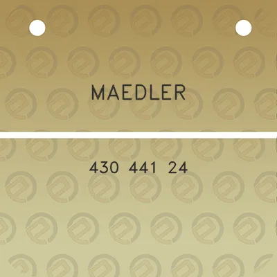 maedler-430-441-24