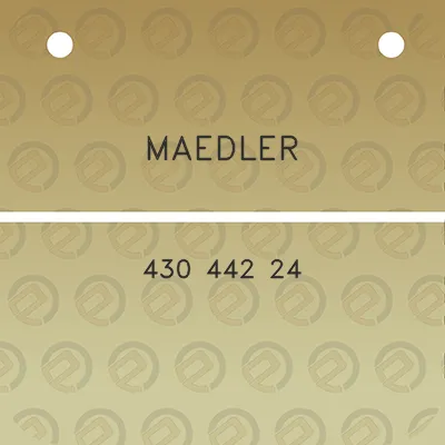 maedler-430-442-24