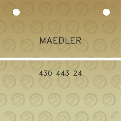 maedler-430-443-24