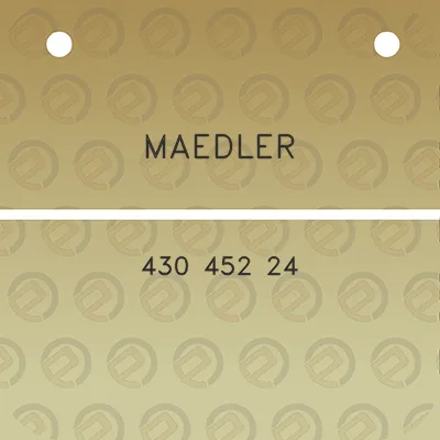 maedler-430-452-24