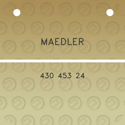 maedler-430-453-24