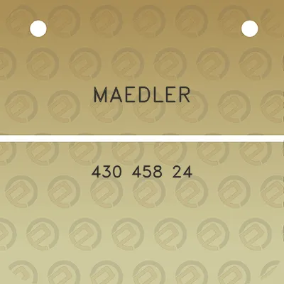 maedler-430-458-24