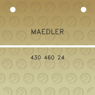 maedler-430-460-24