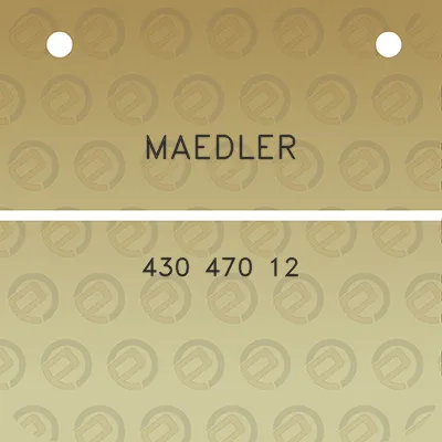 maedler-430-470-12