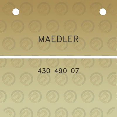 maedler-430-490-07