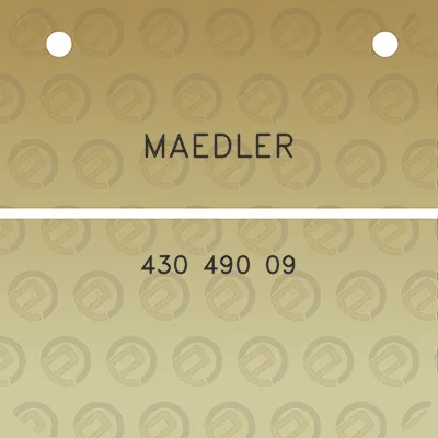 maedler-430-490-09