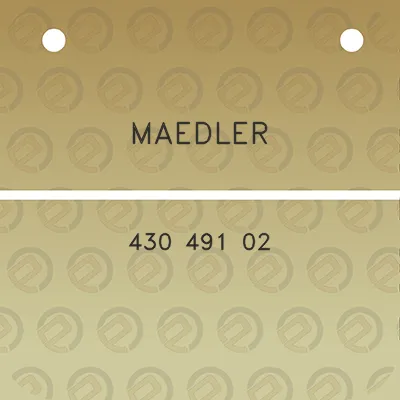 maedler-430-491-02