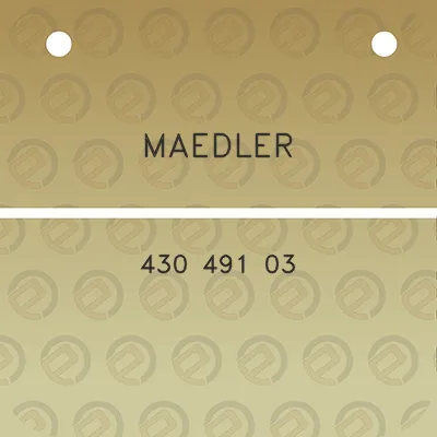 maedler-430-491-03