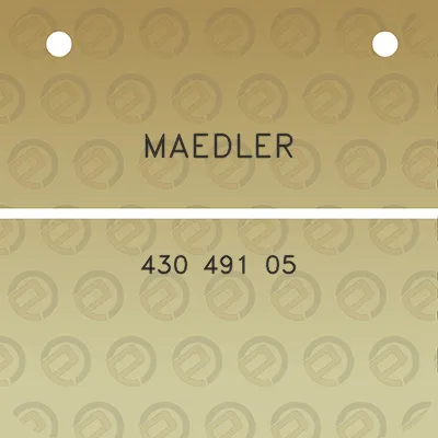 maedler-430-491-05