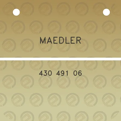 maedler-430-491-06