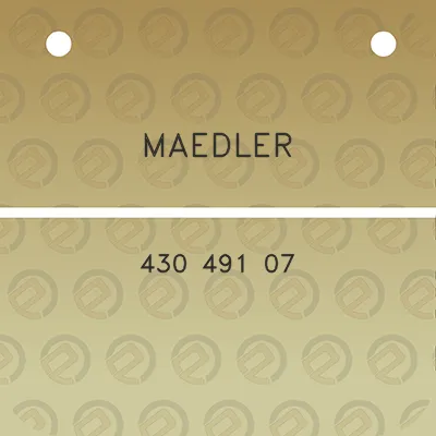 maedler-430-491-07