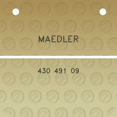 maedler-430-491-09