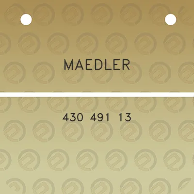 maedler-430-491-13