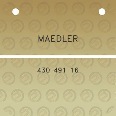 maedler-430-491-16