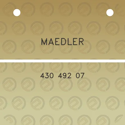 maedler-430-492-07