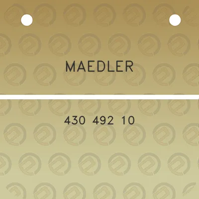 maedler-430-492-10