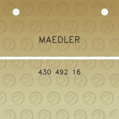 maedler-430-492-16