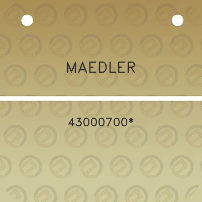 maedler-43000700