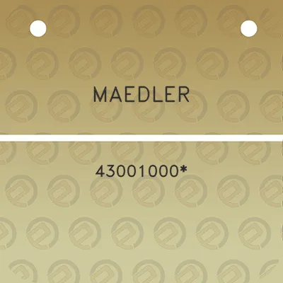 maedler-43001000