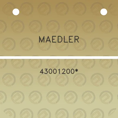 maedler-43001200