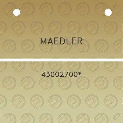 maedler-43002700